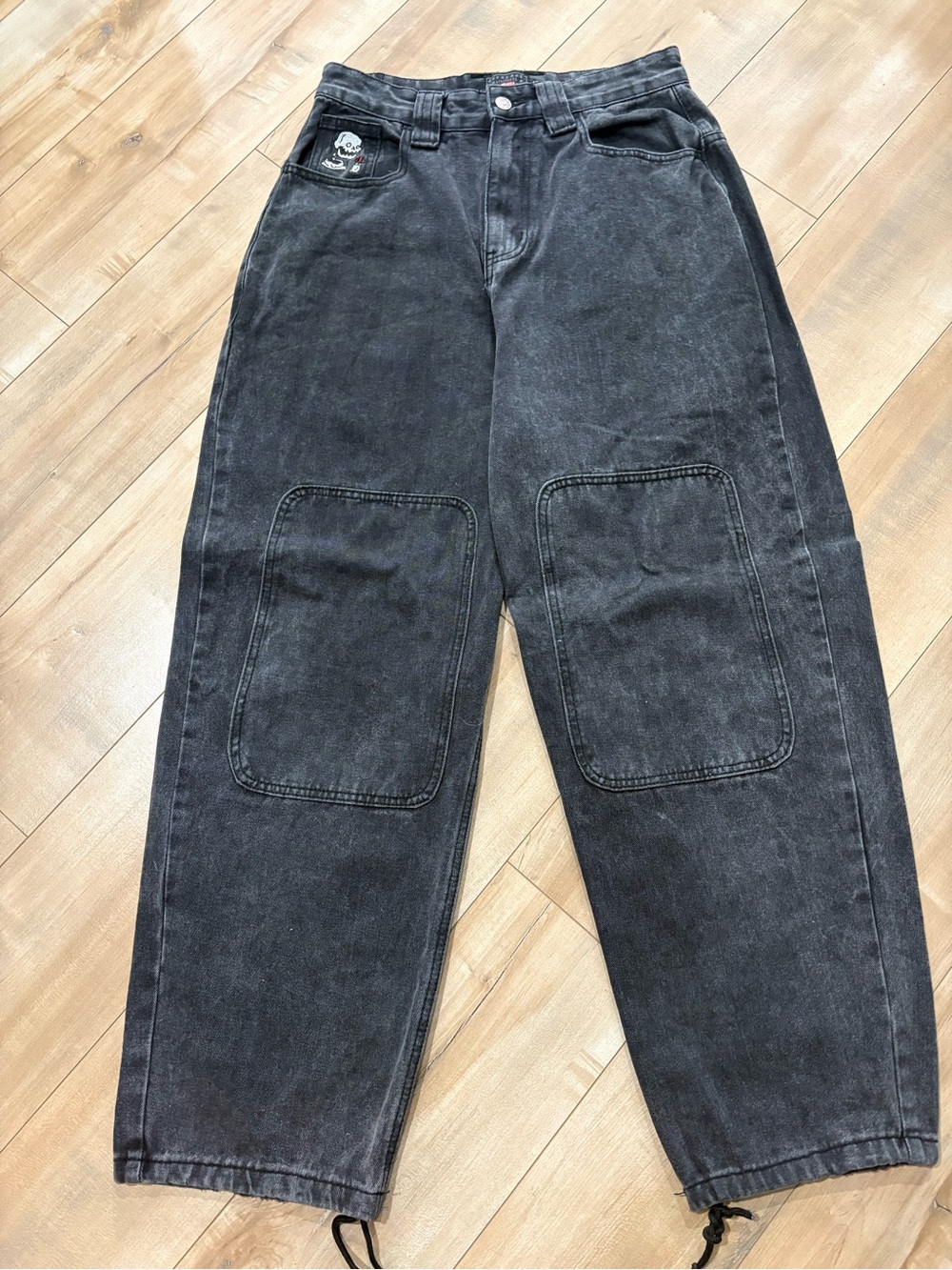Gone baggy jeans washed black